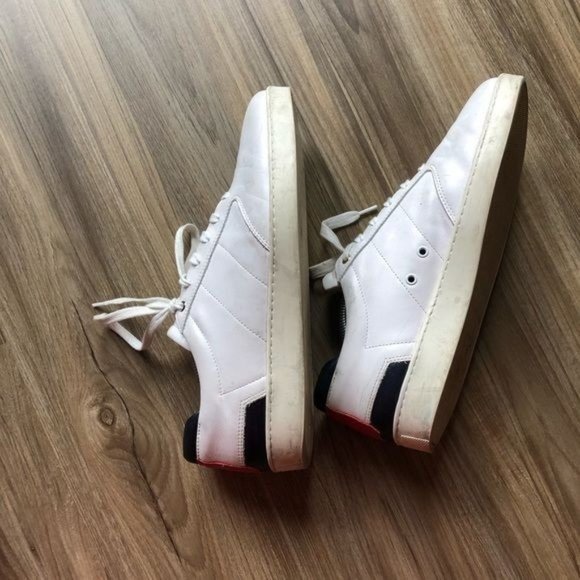 WANT LES ESSENTIELS  Lalibela Leather Sneaker Red Blue Edition - Picture 4 of 11